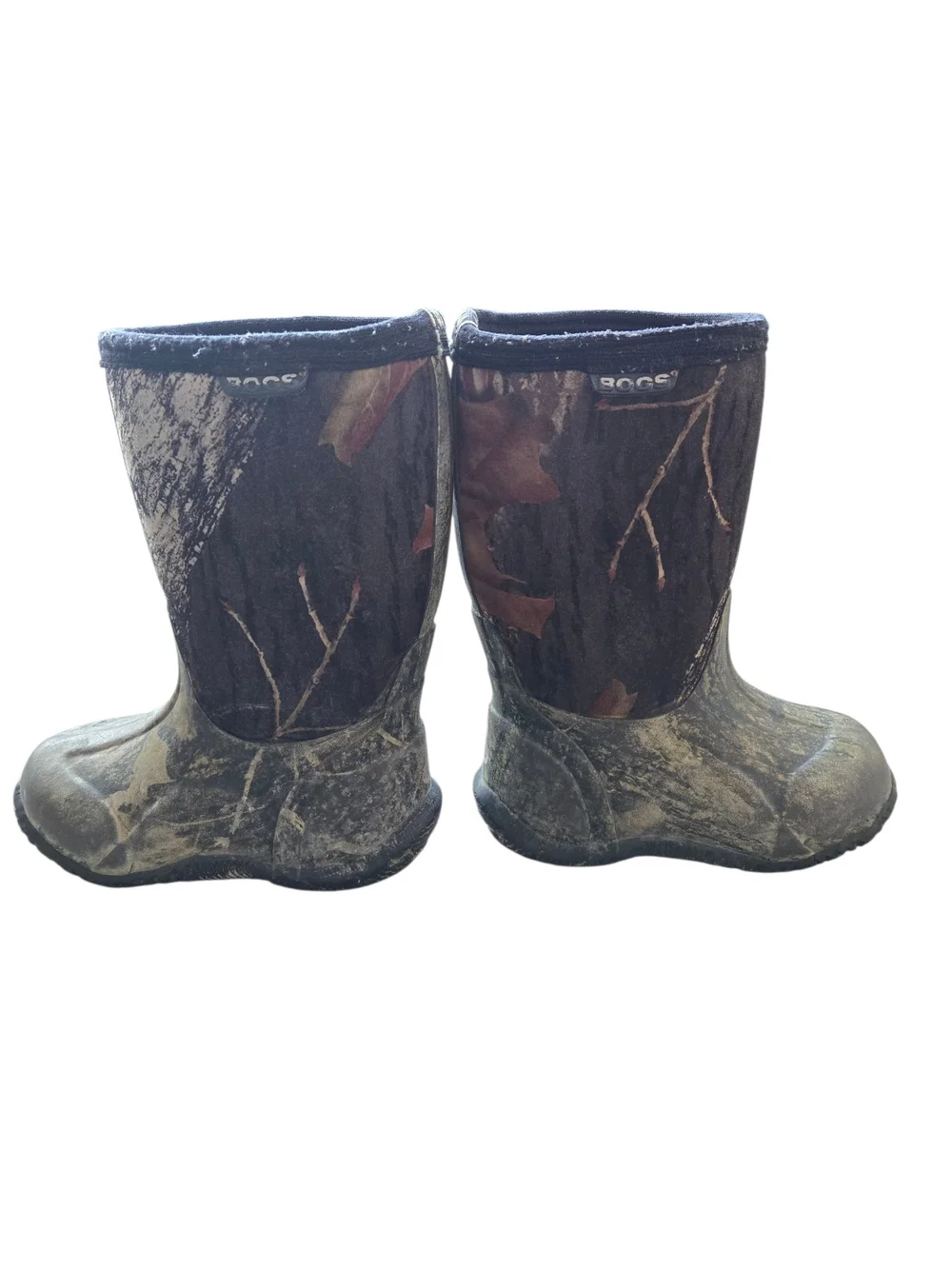Kids Bogs Class Mossy Oak Waterproof Hunting Boots